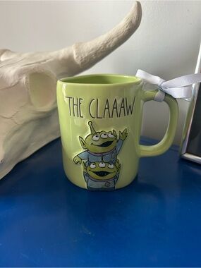 Rae Dunn Disney Pixar Toy Story Green Alien The Claaaw Mug